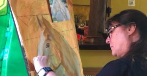 Just colour pastel painting with Yvette Frahn